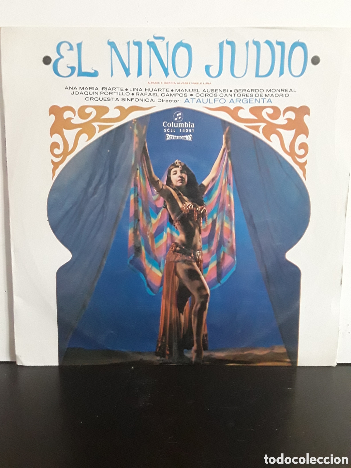 Discos de vinilo: Ata&uacute;lfo Argenta &lrm;&ndash; El Ni&ntilde;o Judio - Foto 1