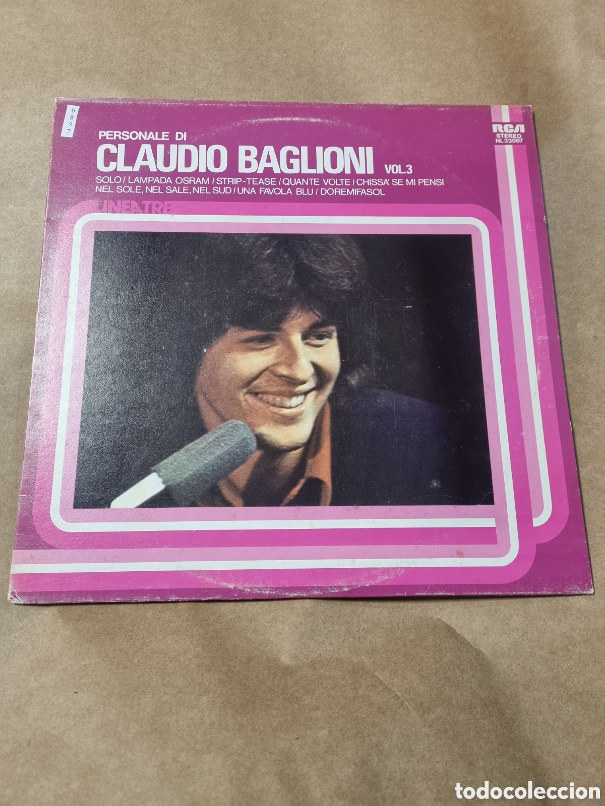 Vinyl-Schallplatten: VIN6837 personale di claudio baglioni vol3 VINILO SEGUNDAMANO