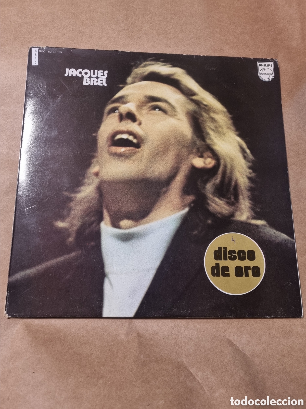 Vinyl-Schallplatten: VIN6838 jacques brel disco de oro VINILO SEGUNDAMANO
