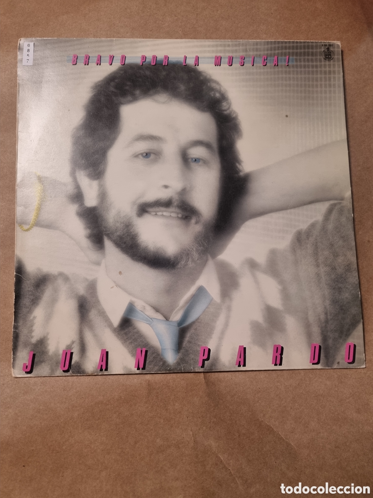 Disques de vinyle: VIN6857 juan pardo bravo por la musica VINILO SEGUNDAMANO