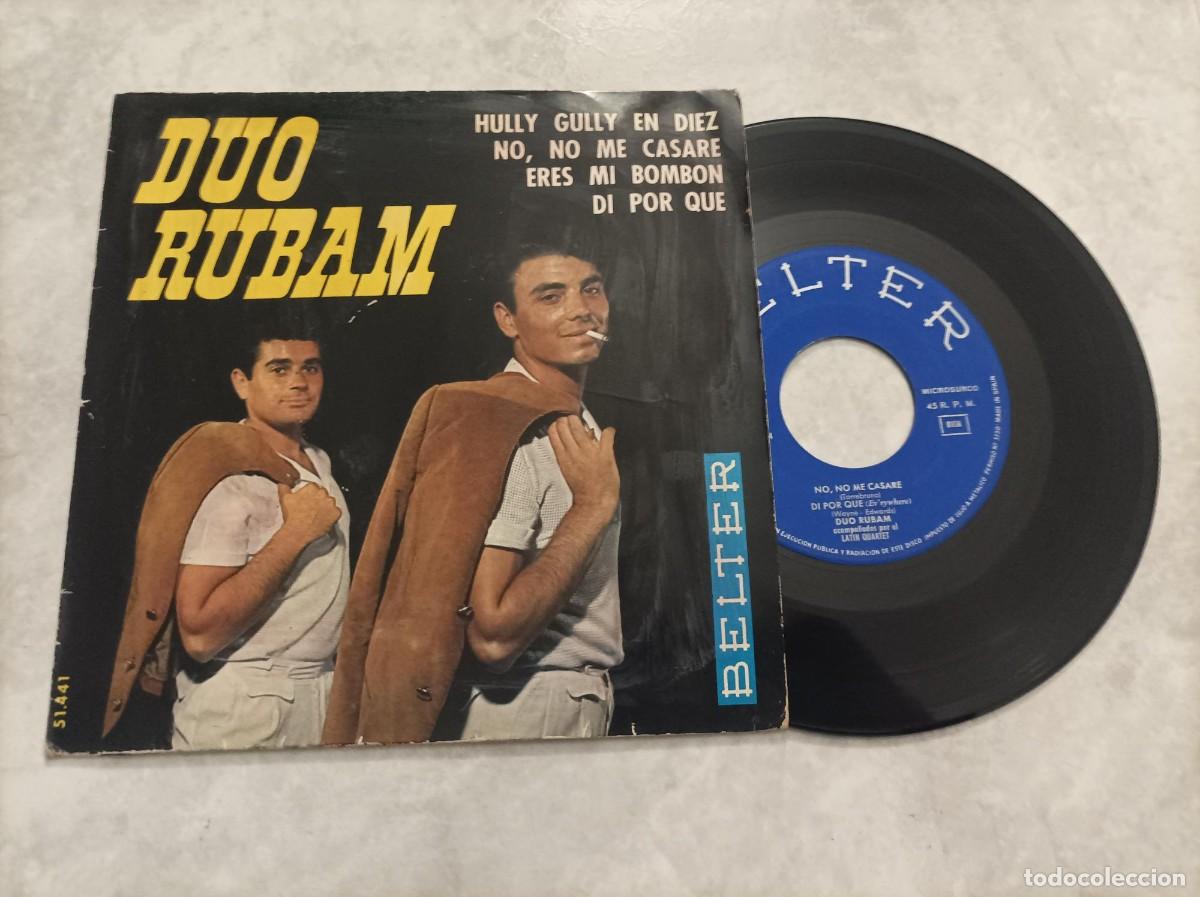 Discos de vinilo: Duo Rubam ep a&ntilde;o 1964 - Foto 1