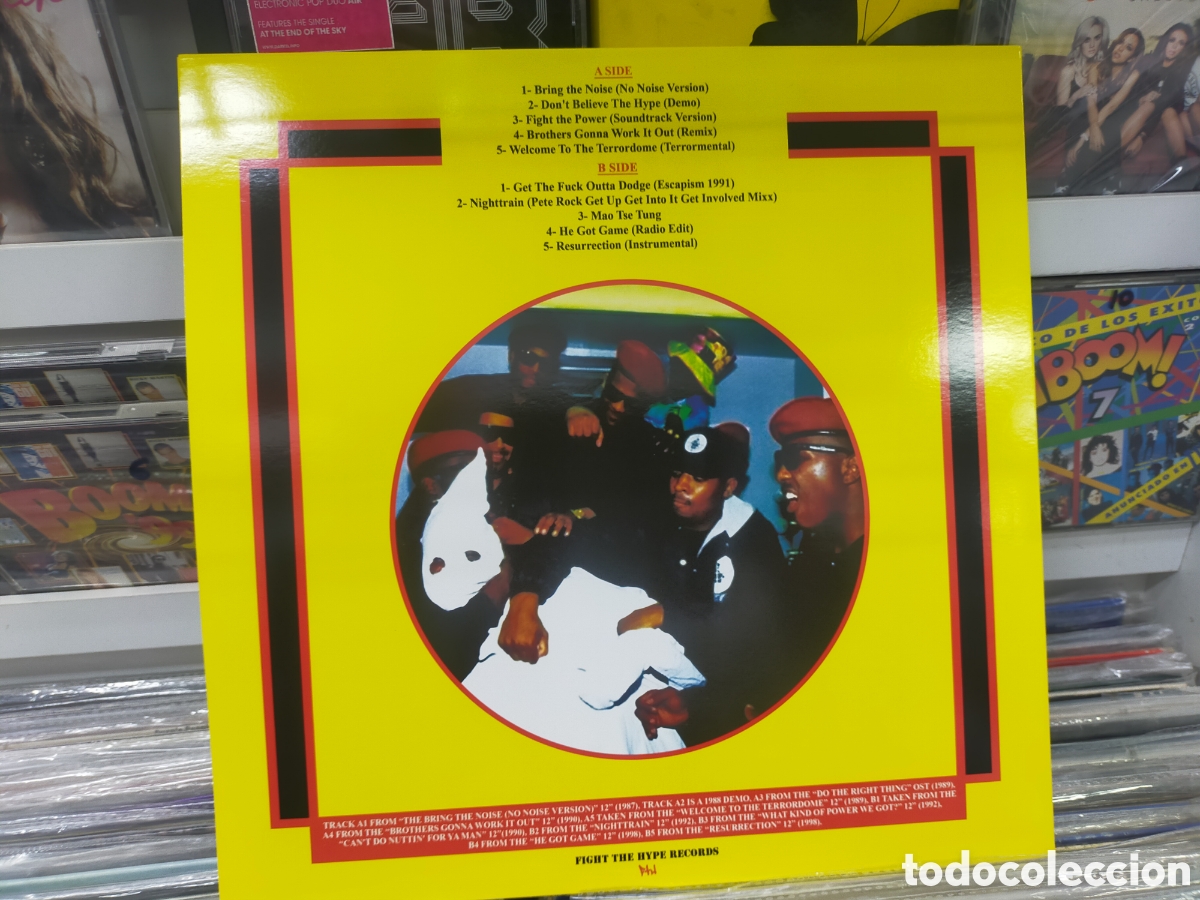 Discos de vinilo: Public enemy LP hidden enemies - Foto 2