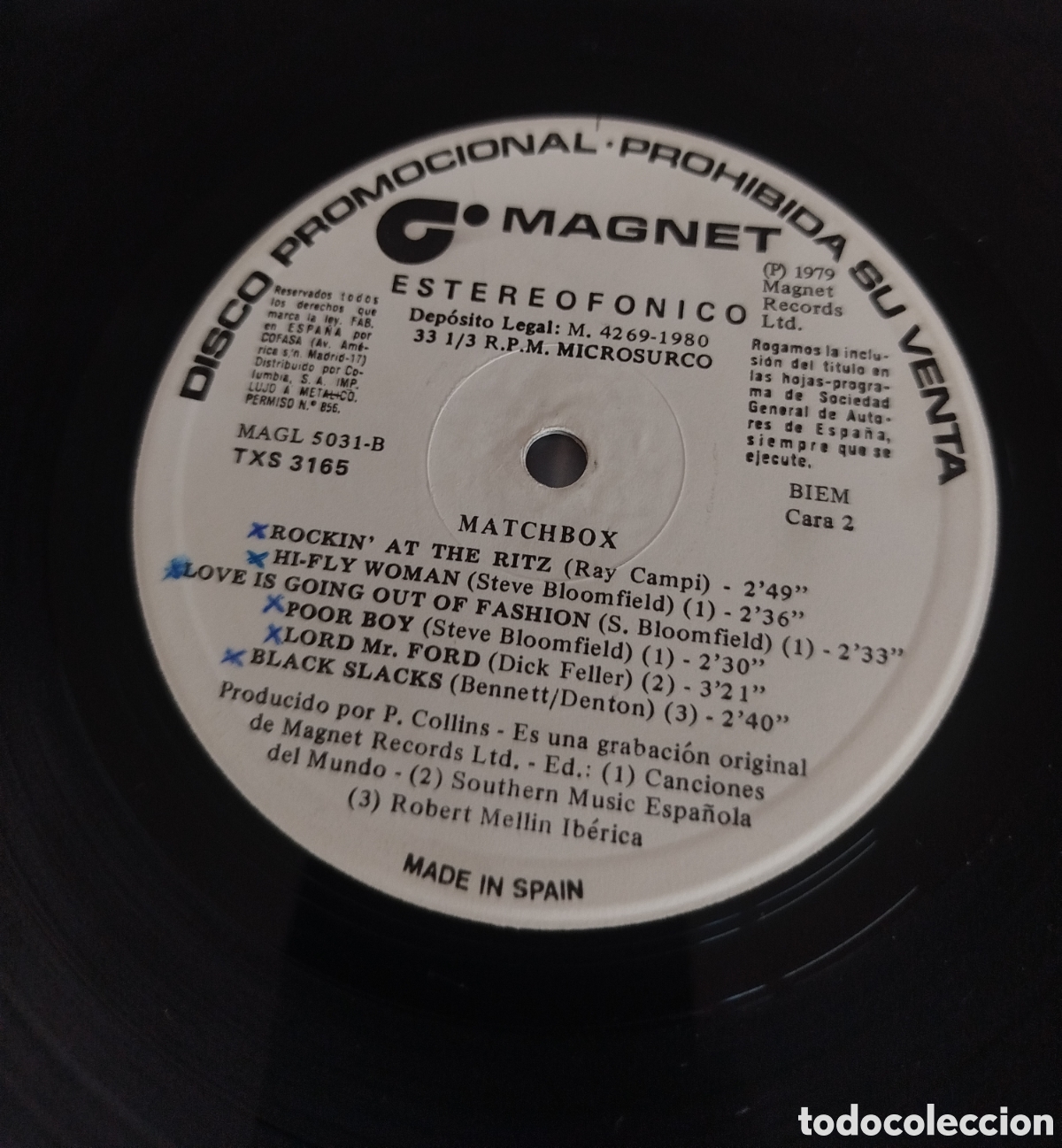 Discos de vinilo: Matchbox &lrm;&ndash; Matchbox - Foto 4