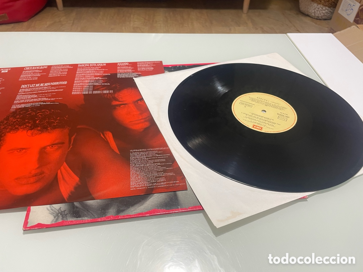 Discos de vinilo: Disco vinilo.- Apolos: Apolos. EMI 1991. - Foto 3