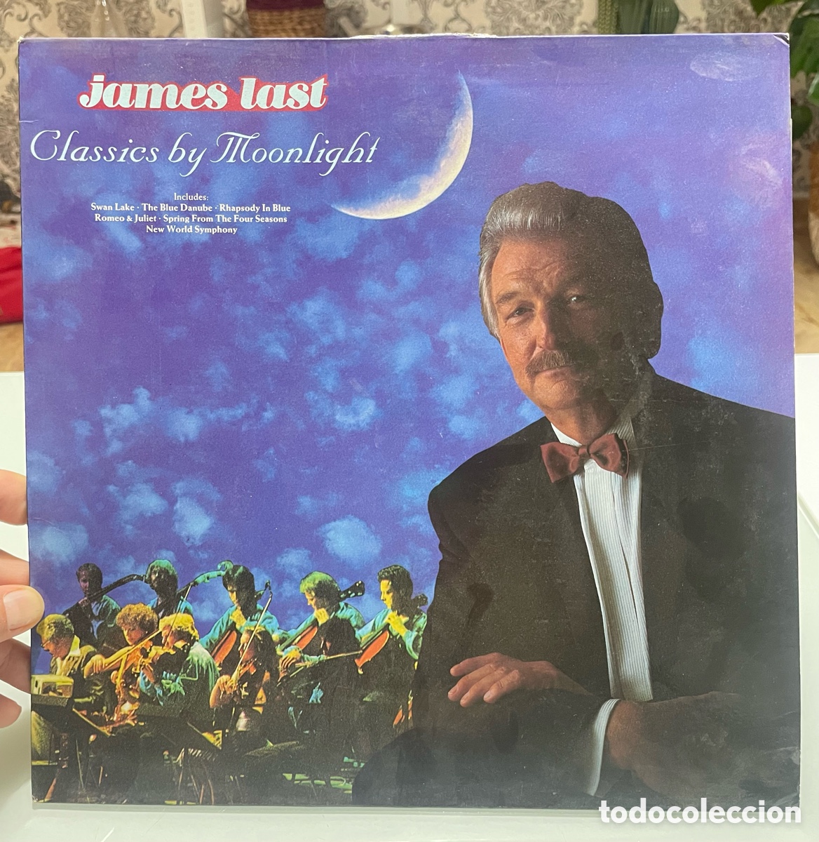 Discos de vinilo: Disco vinilo.- James Last: Classics by Moonlight. Polydor 1990 - Foto 1