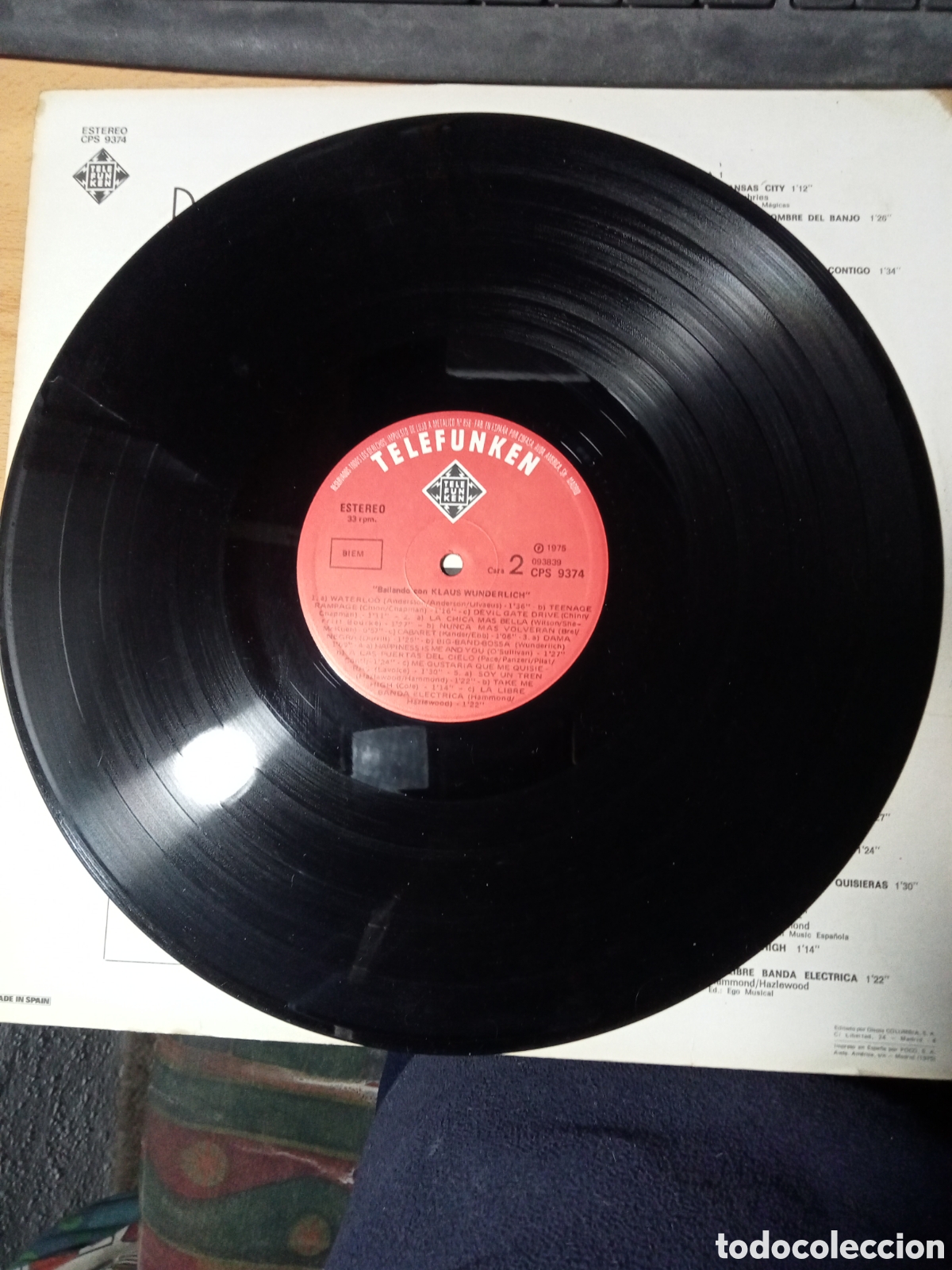 Discos de vinilo: Bailandon con klaus wunderlich - Foto 4