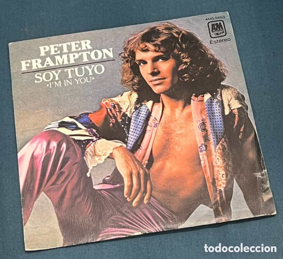 Discos de vinilo: Disco Vinilo Single. Peter Frampton. &ldquo;Soy tuyo&rdquo;. 1977. - Foto 1