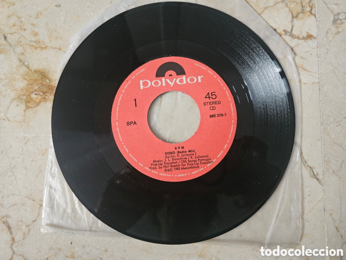 Discos de vinilo: 8PM VIDEO POLYGRAM 1985 - Foto 3