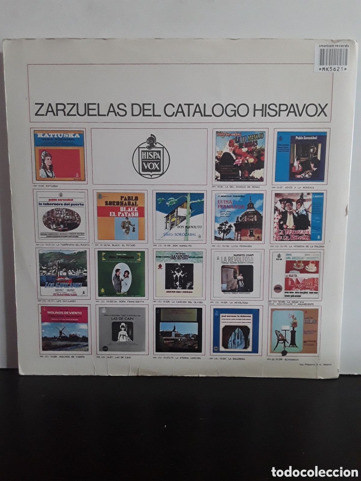 Discos de vinilo: Orquesta De Conciertos De Madrid &lrm;&ndash; Katiuska - Foto 2