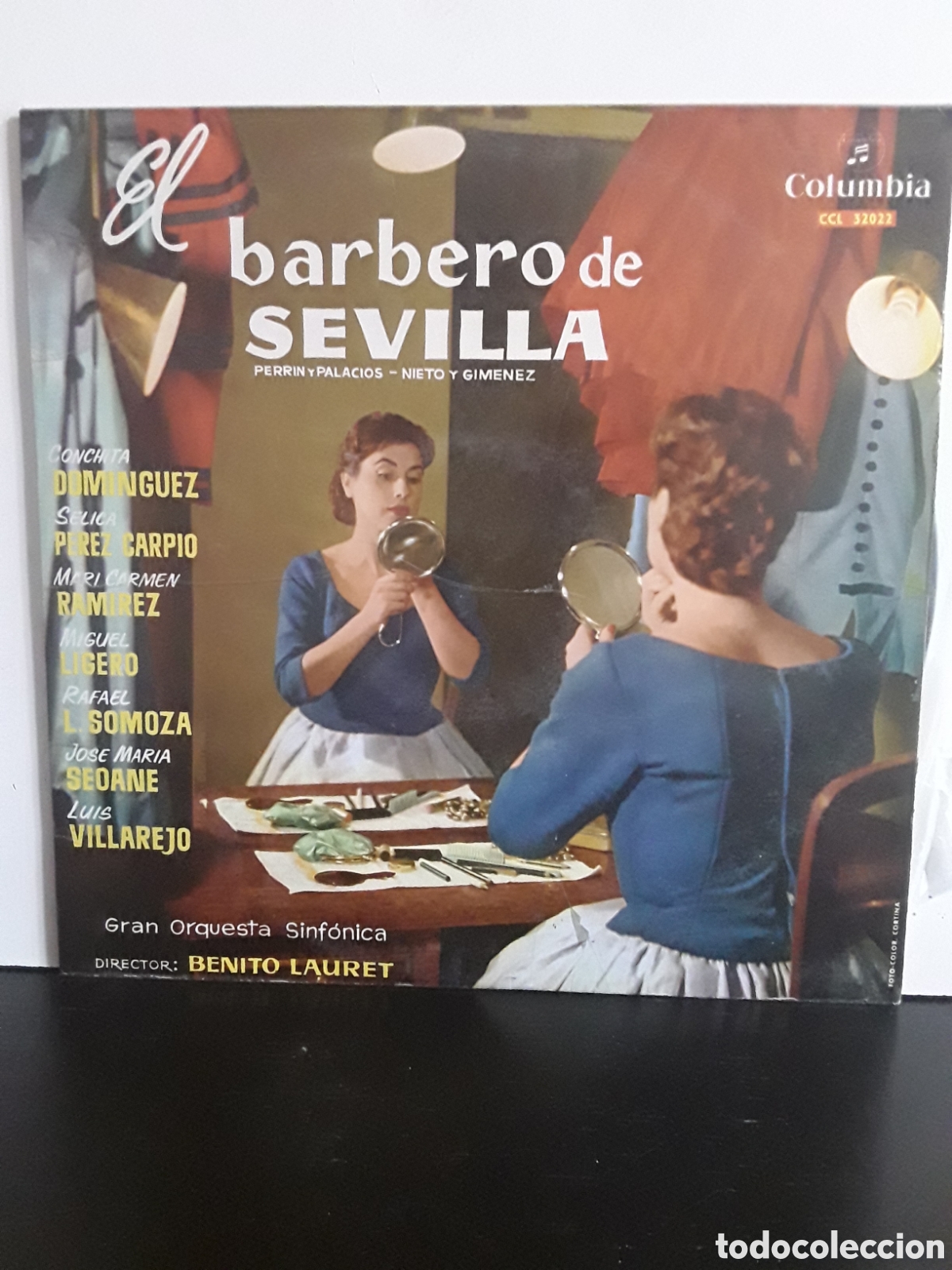 Discos de vinilo: Benito Lauret &ndash; El Barbero De Sevilla - Foto 1