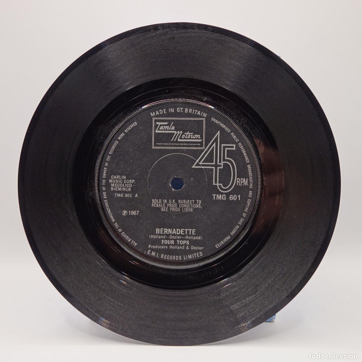 Discos de vinilo: FOUR TOPS - BERNADETTE - Foto 3