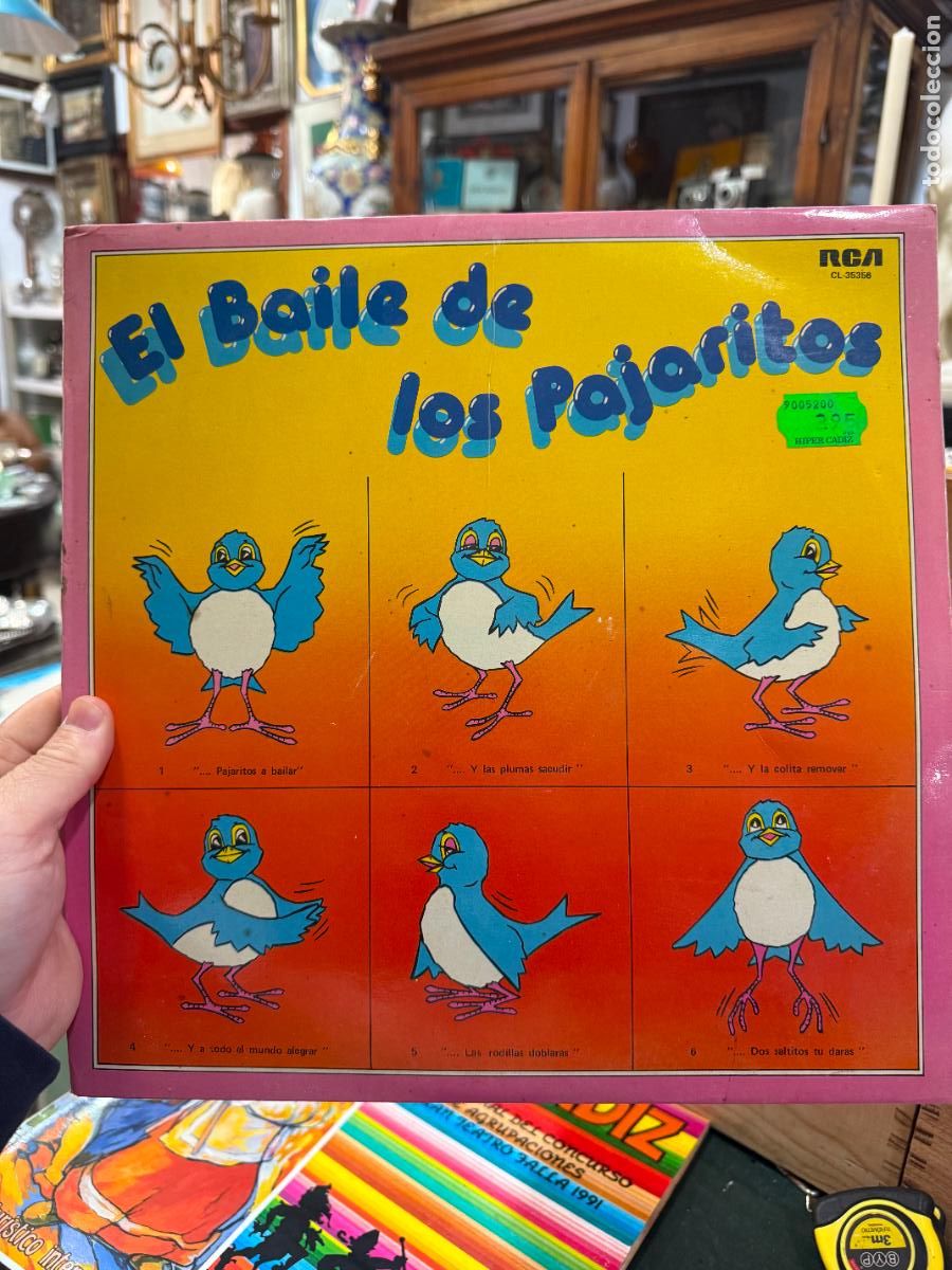 Discos de vinilo: LP EL BAILE DE LOS PAJARITOS - Foto 1