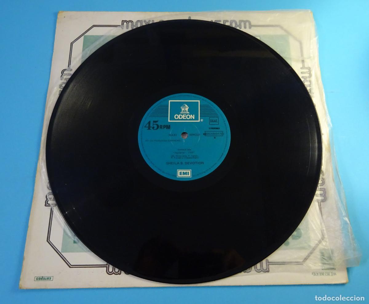 Discos de vinilo: SHEILA B. DEVOTION. SINGININ THE RAIN. MAXI SINGLE, 1978 - Foto 3