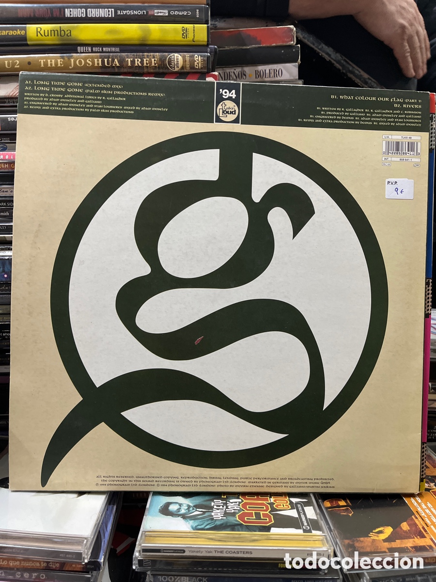 Discos de vinilo: long time gone galliano long time gone - Foto 2