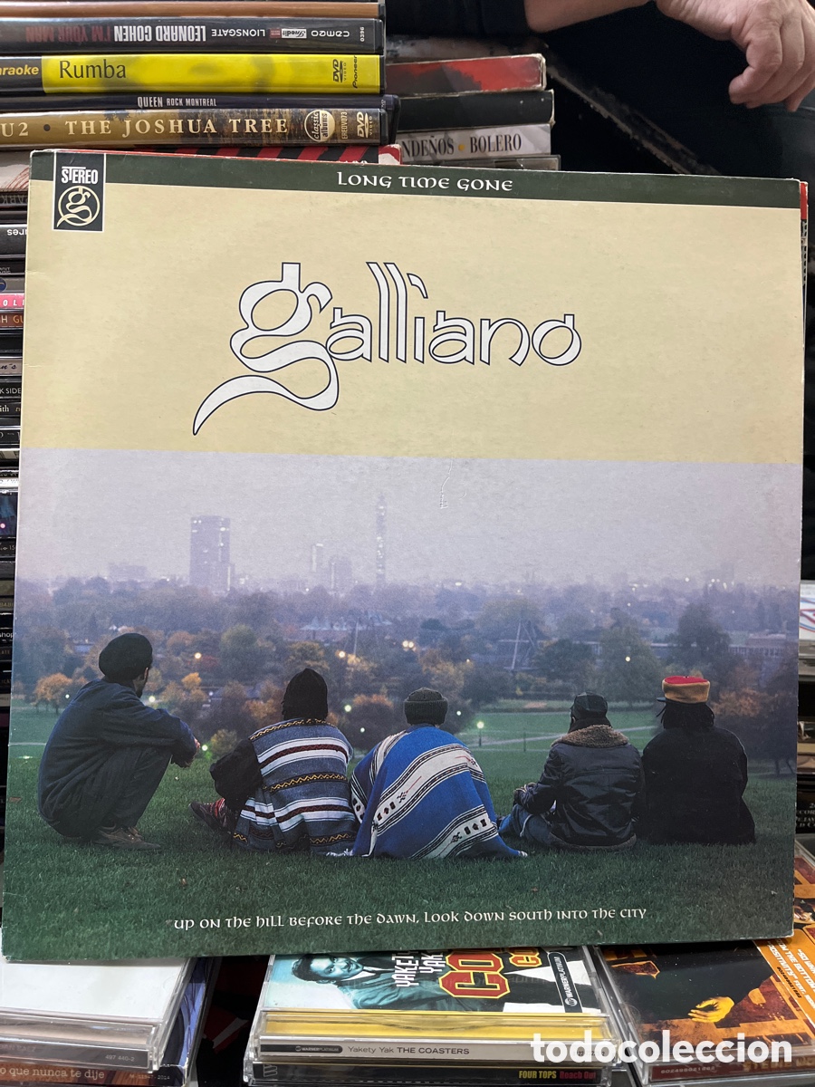Discos de vinilo: long time gone galliano long time gone - Foto 1