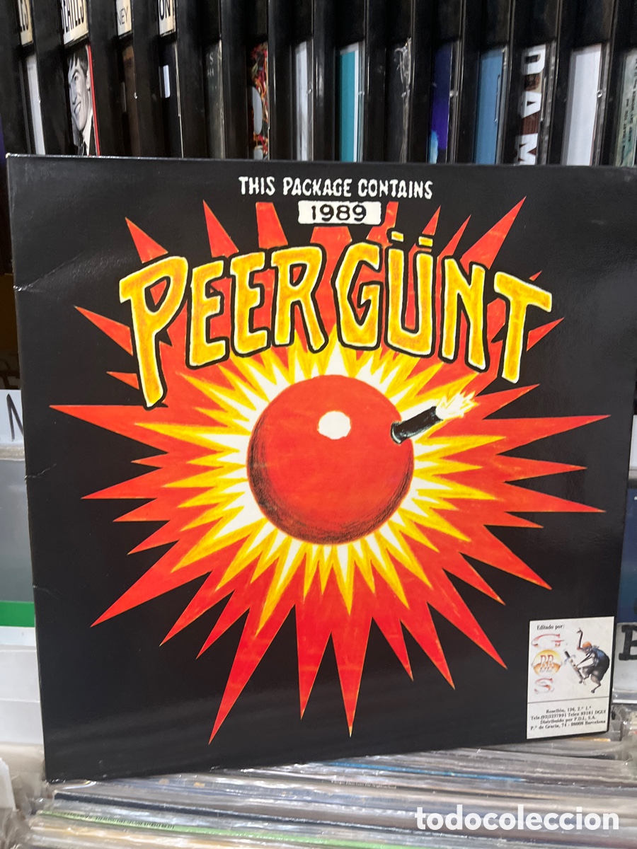 Discos de vinilo: peter gunt this package containts 1989 - Foto 1
