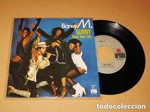 Discos de vinilo: BONEY M. &lrm;- SUNNY - SINGLE - 1977 - ARIOLA SPAIN - Foto 1
