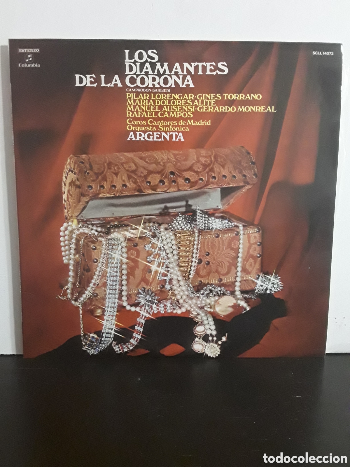 Discos de vinilo: Camprod&oacute;n Barbieri &ndash; Los Diamantes de la Corona - Foto 1