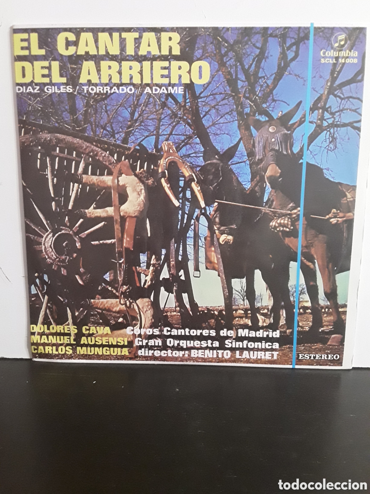 Discos de vinilo: Carlos Mungui &lrm;&ndash; El Cantar Del Arriero - Foto 1