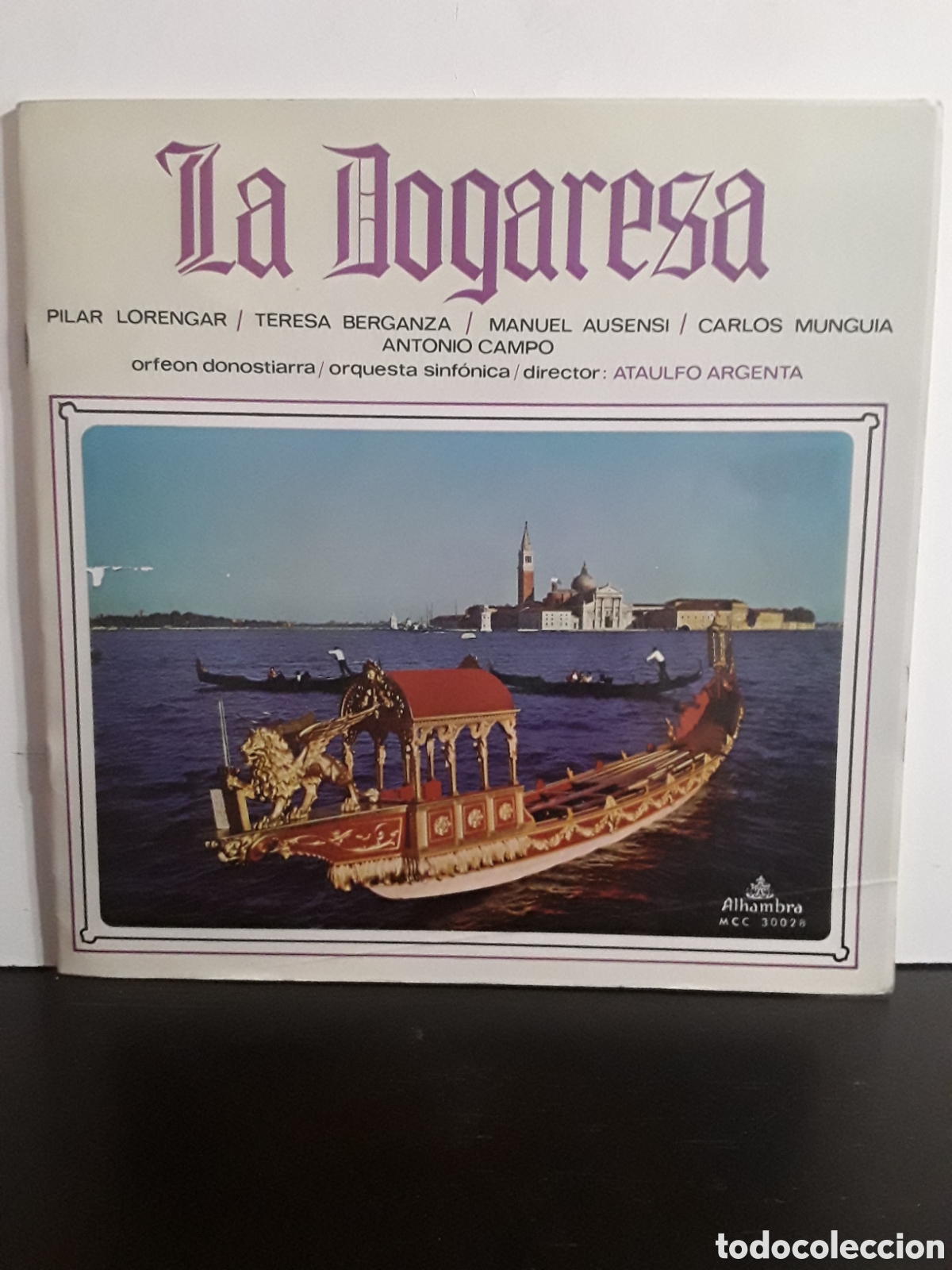 Discos de vinilo: Ata&uacute;lfo Argenta &ndash; La Dogaresa - Foto 1