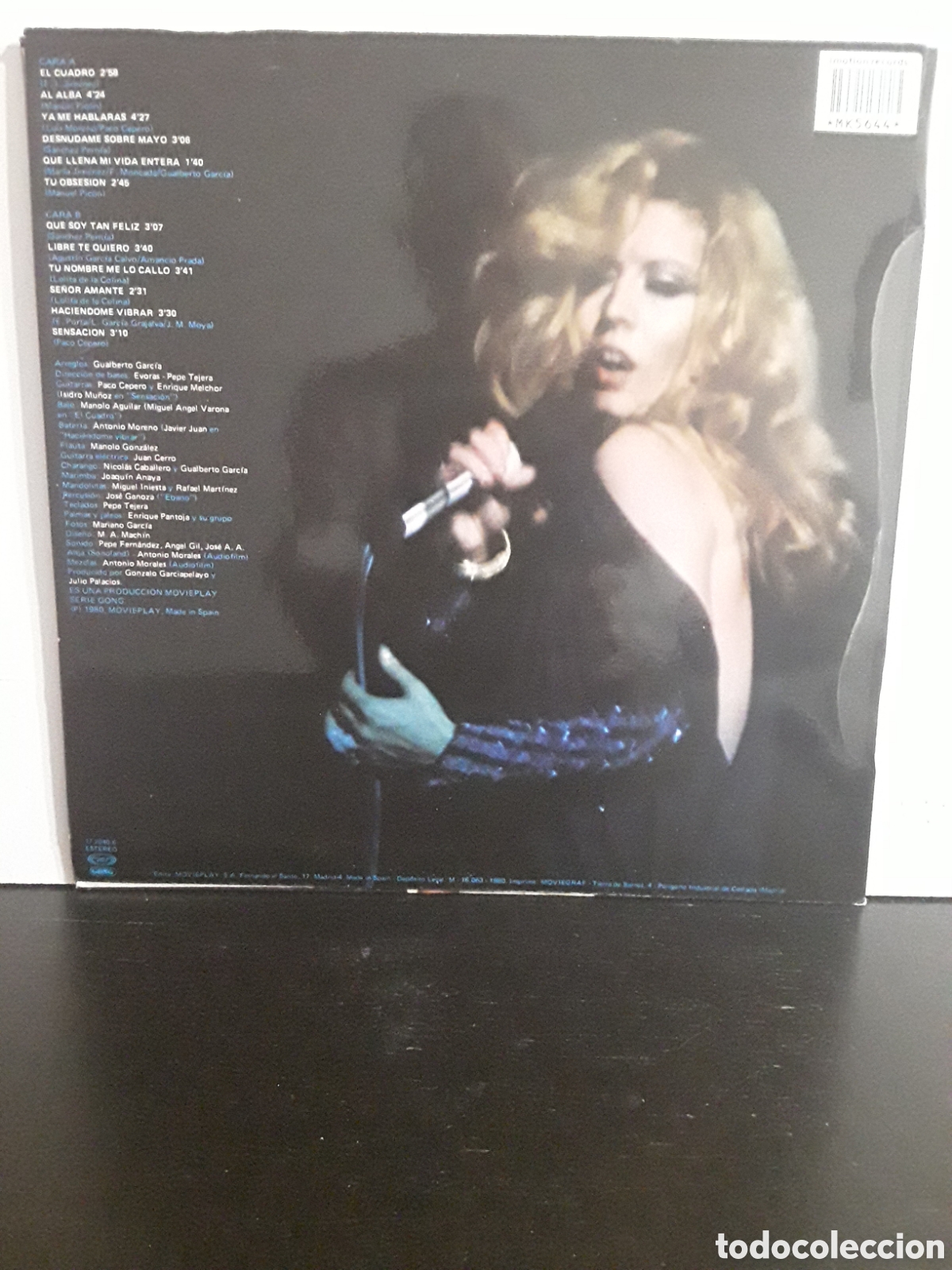 Discos de vinilo: Mar&iacute;a Jim&eacute;nez &lrm;&ndash; Sensacion - Foto 2