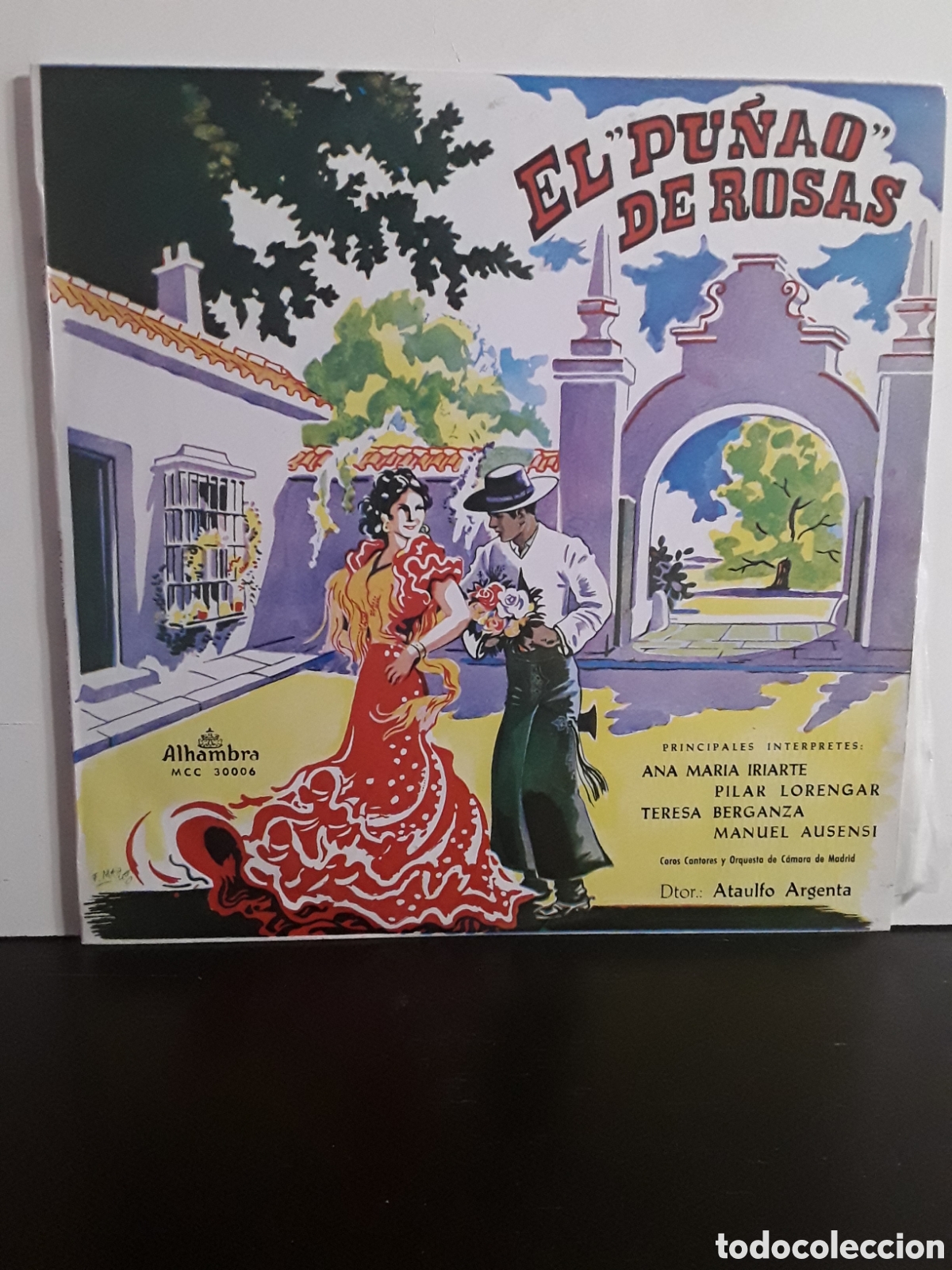 Discos de vinilo: Ata&uacute;lfo Argenta &lrm;&ndash; El Pu&ntilde;ao De Rosas - Foto 1