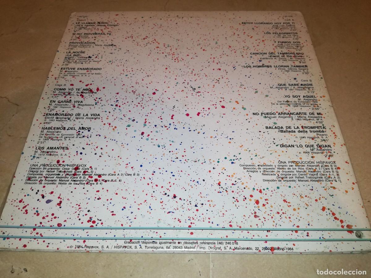 Discos de vinilo: RAPHAEL-DOBLE LP-ORIGINAL 1984 - Foto 2
