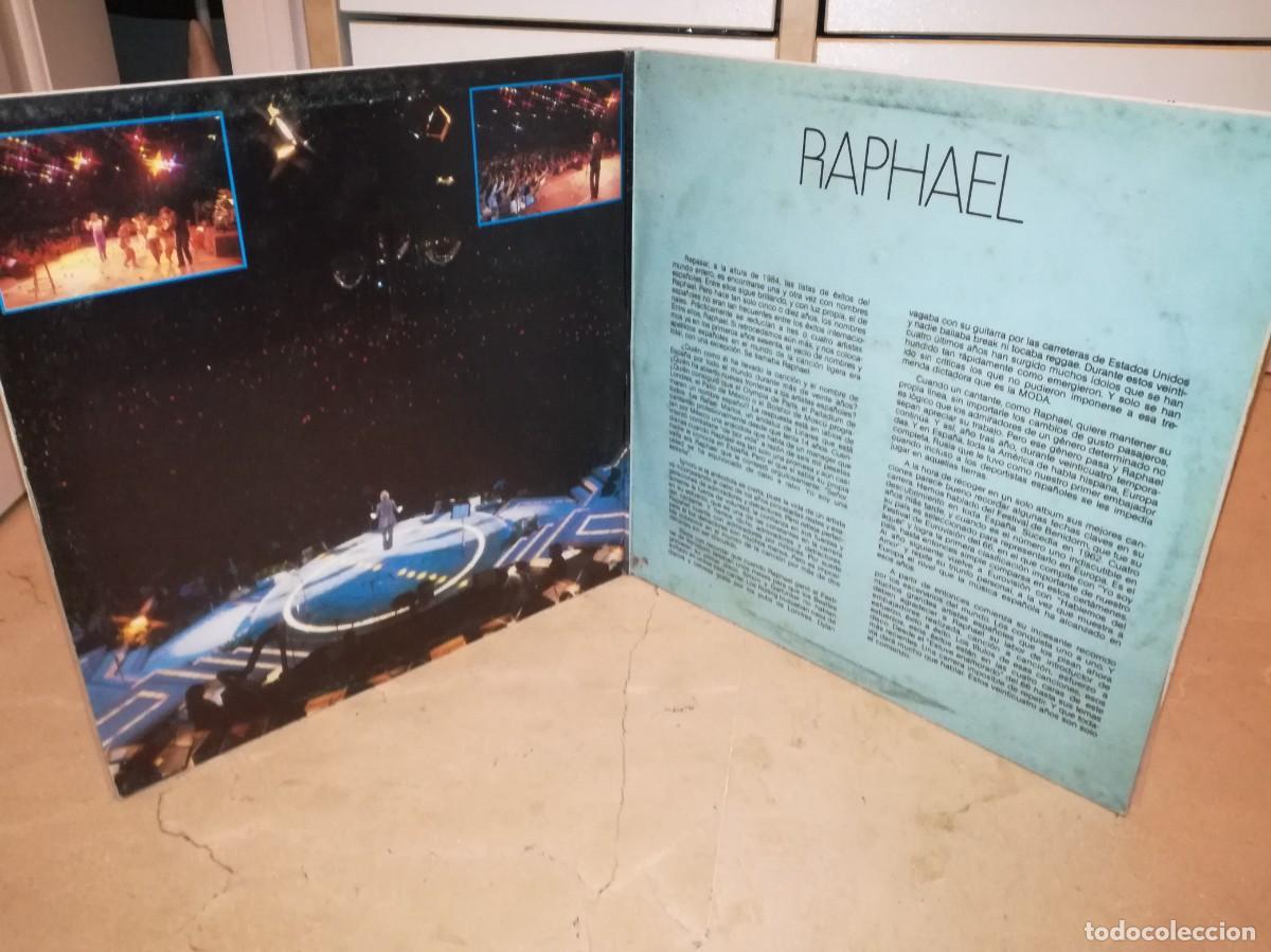 Discos de vinilo: RAPHAEL-DOBLE LP-ORIGINAL 1984 - Foto 3