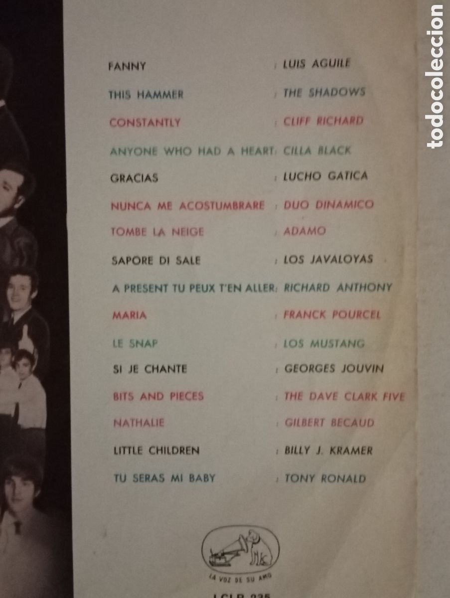 Discos de vinilo: RECITAL DE EXITOS - VOL. 3 - ODEON - 1964 - Foto 2