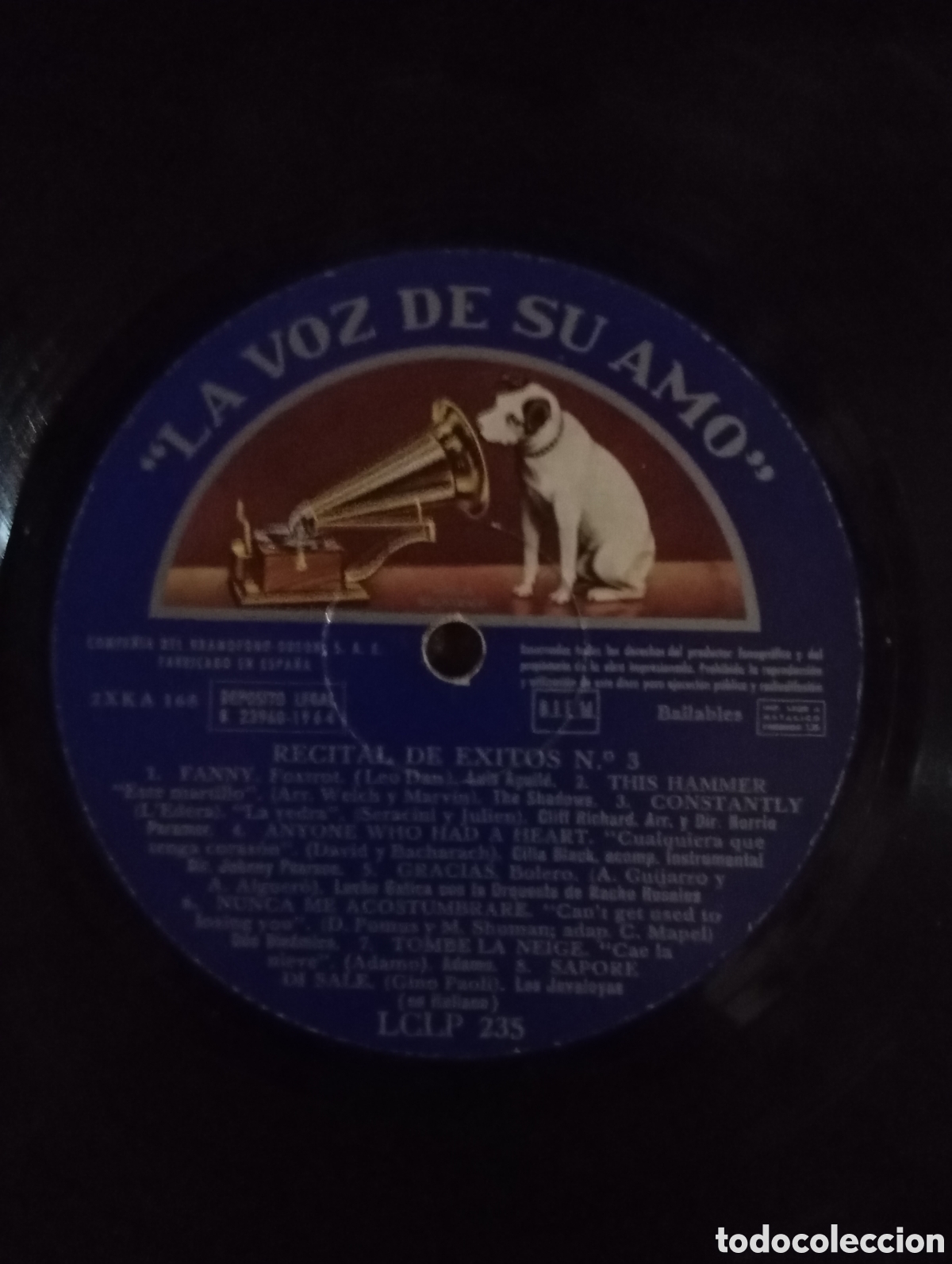 Discos de vinilo: RECITAL DE EXITOS - VOL. 3 - ODEON - 1964 - Foto 4