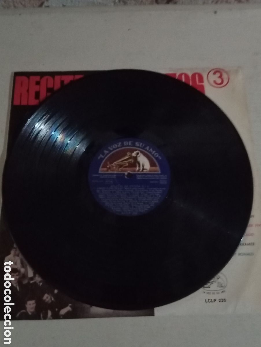 Discos de vinilo: RECITAL DE EXITOS - VOL. 3 - ODEON - 1964 - Foto 5