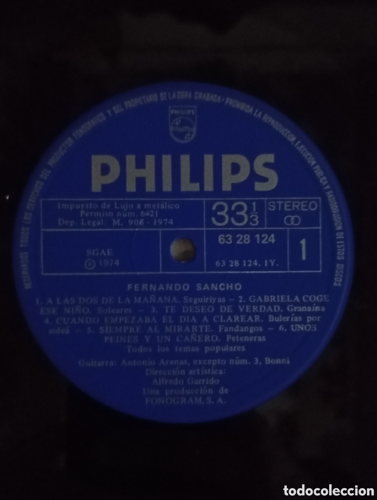 Discos de vinilo: FERNANDO SANCHO - PHILIPS - 1974 - Foto 6