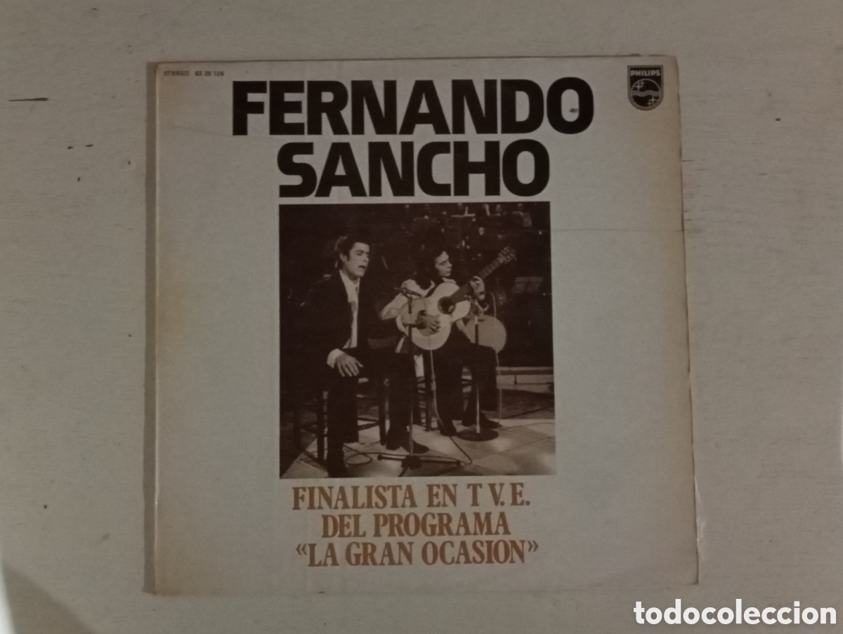 Discos de vinilo: FERNANDO SANCHO - PHILIPS - 1974 - Foto 1