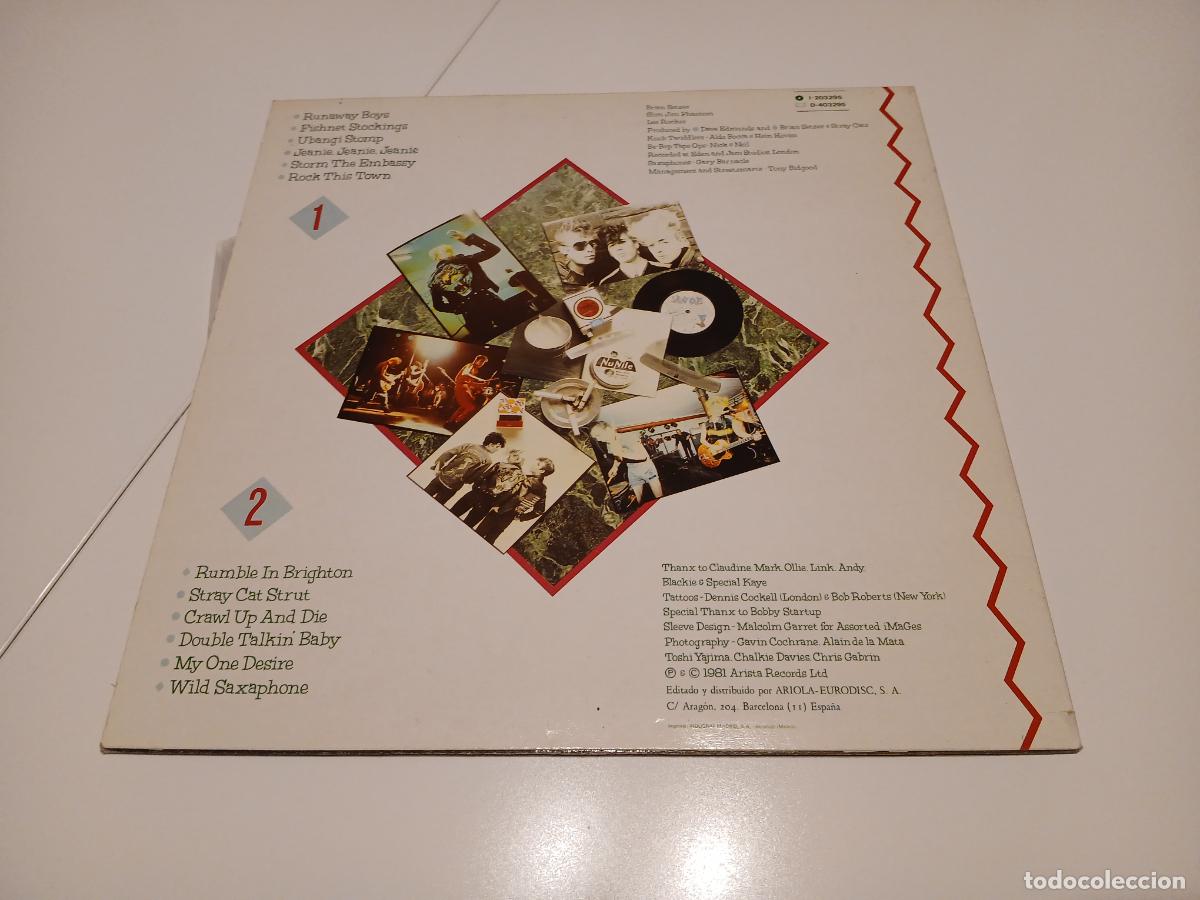 Discos de vinilo: Stray Cats &ndash; Stray Cats- LP disco vinilo - Foto 7