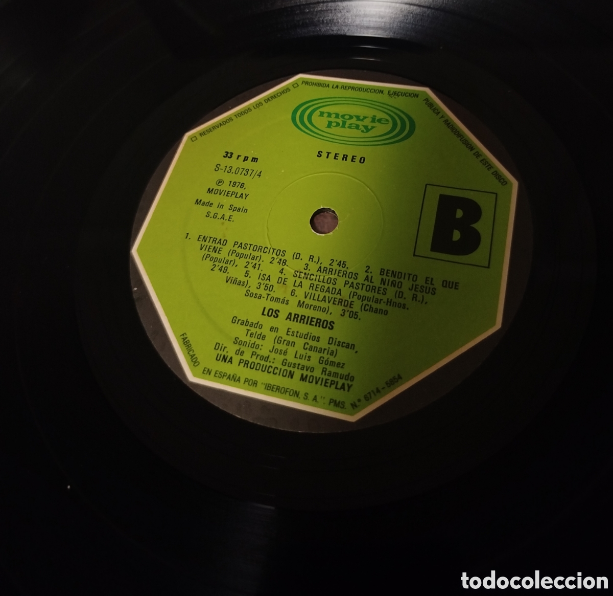 Discos de vinilo: Los Arrieros - Los Arrieros - Foto 3