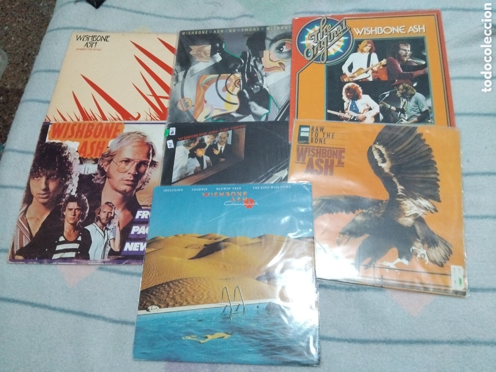 Discos de vinilo: WISHBONE ASH 7 LPS ( VINILO) - Foto 1