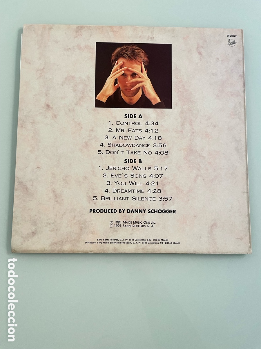 Discos de vinilo: Disco de vinilo.- Chris White: Shadowdance. Sanni Records 1991 - Foto 5