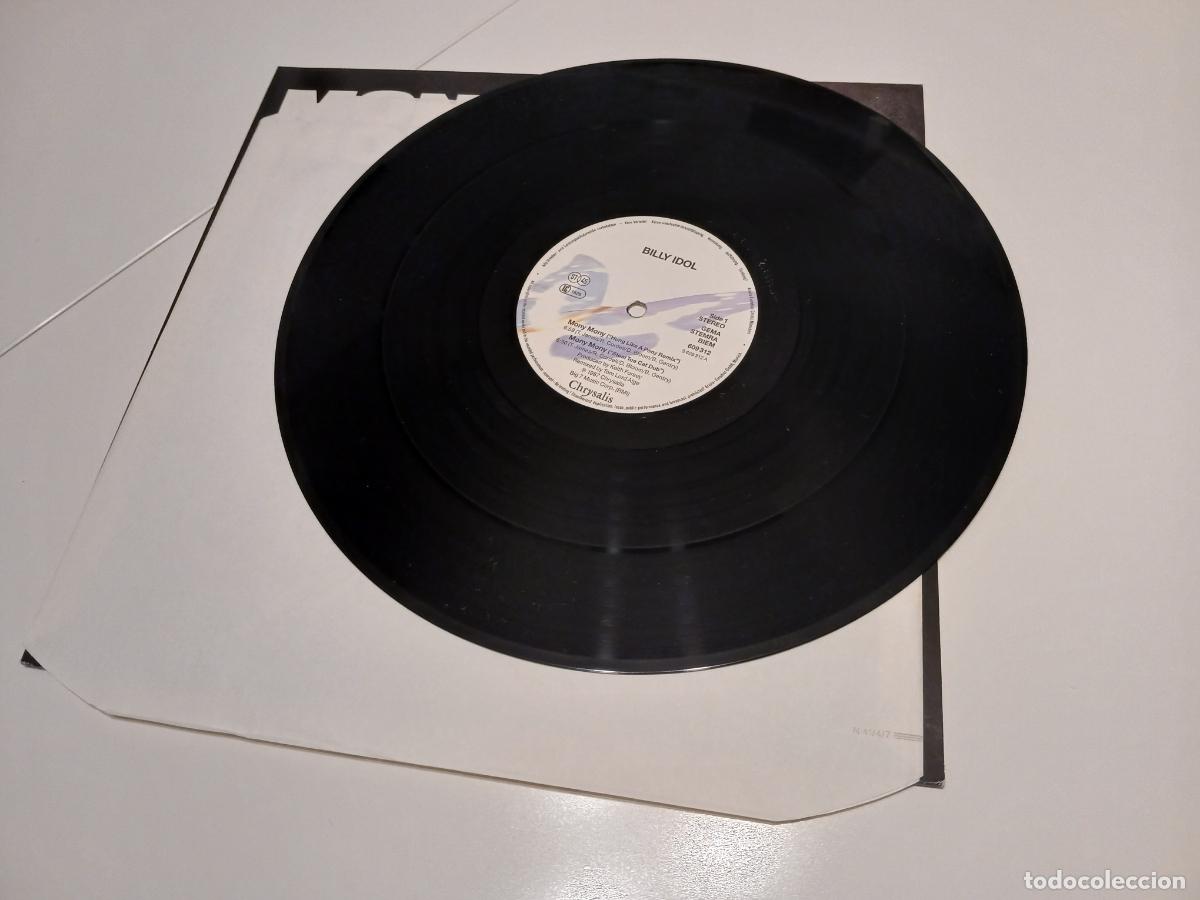 Discos de vinilo: Billy Idol &ndash; Mony Mony- (1987) maxi-single - Foto 4