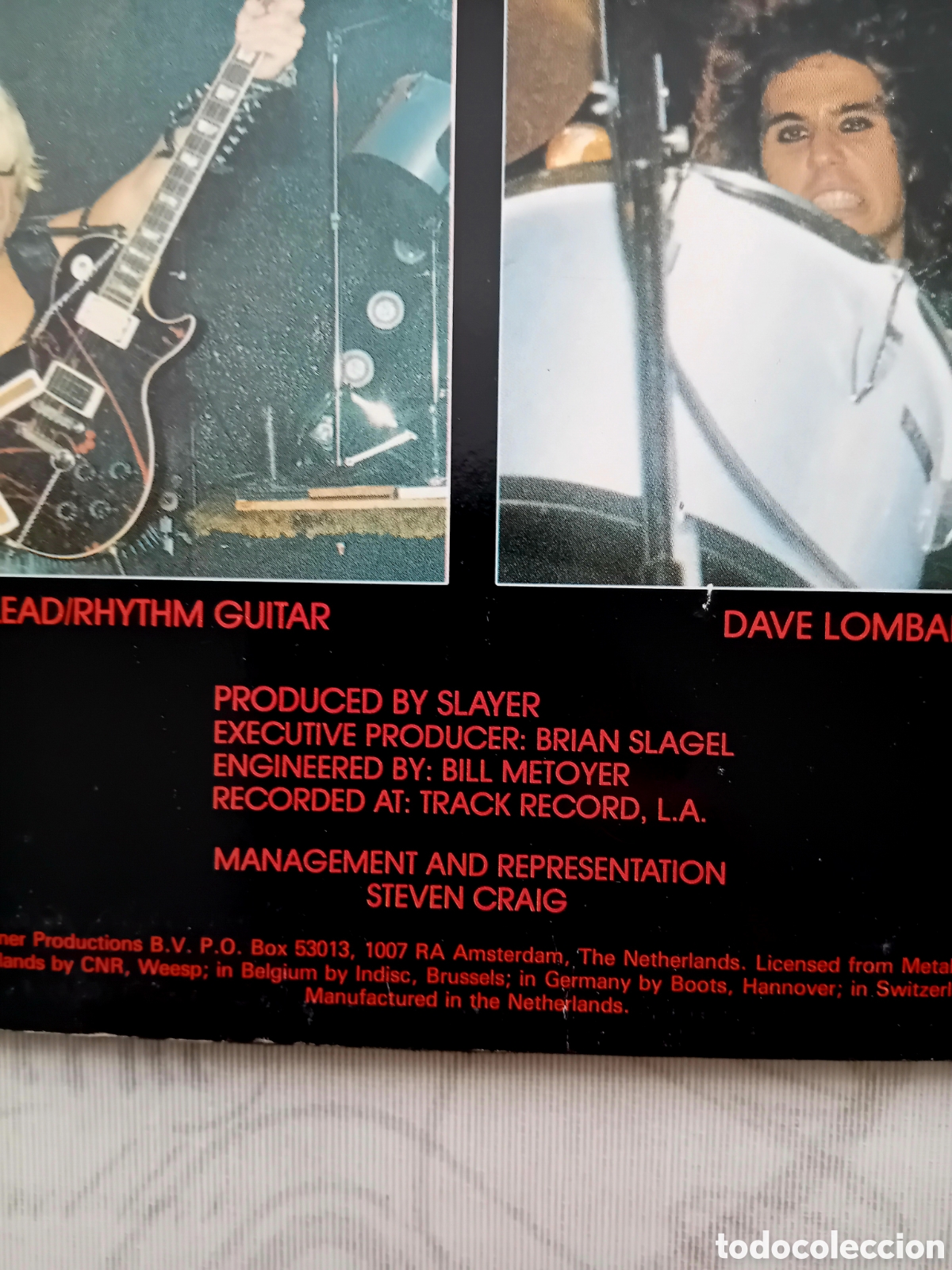 Discos de vinilo: SLAYER. SHOW NO MERCY. 1984. - Foto 5