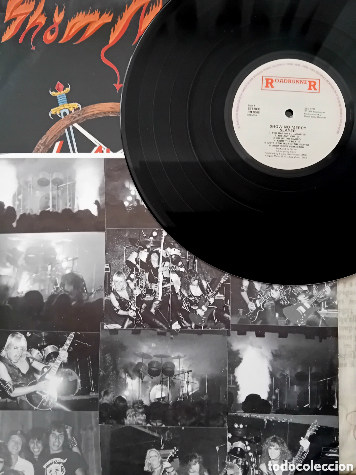 Discos de vinilo: SLAYER. SHOW NO MERCY. 1984. - Foto 6