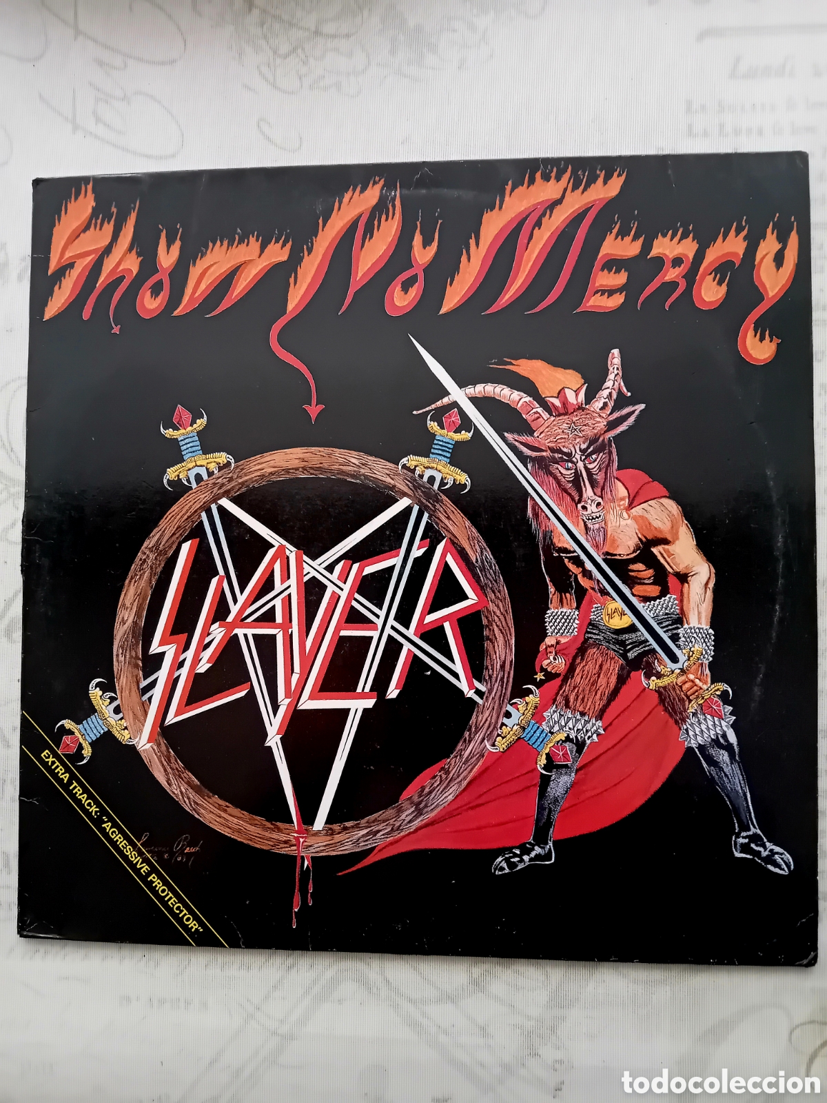 Discos de vinilo: SLAYER. SHOW NO MERCY. 1984. - Foto 1