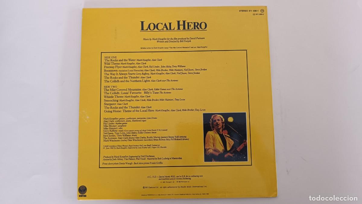Discos de vinilo: Mark Knopfler &ndash; Local Hero - Foto 2