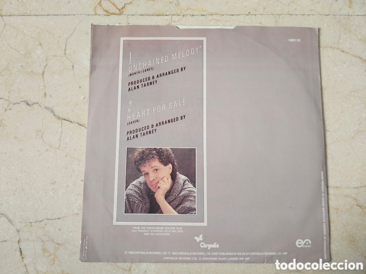 Discos de vinilo: Leo Sayer Unchained Melody - Foto 2