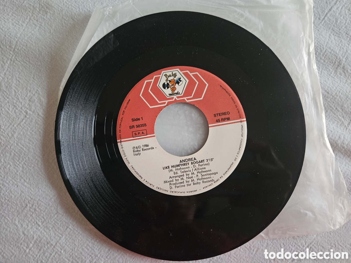 Discos de vinilo: Single Casablanca Andrea - Foto 3