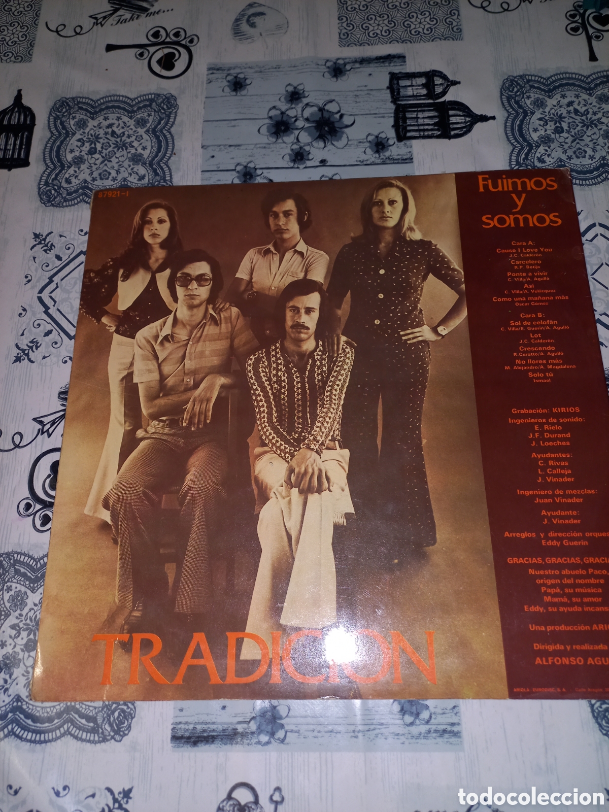 Discos de vinilo: LP. fuimos y somos , tradicion - Foto 2