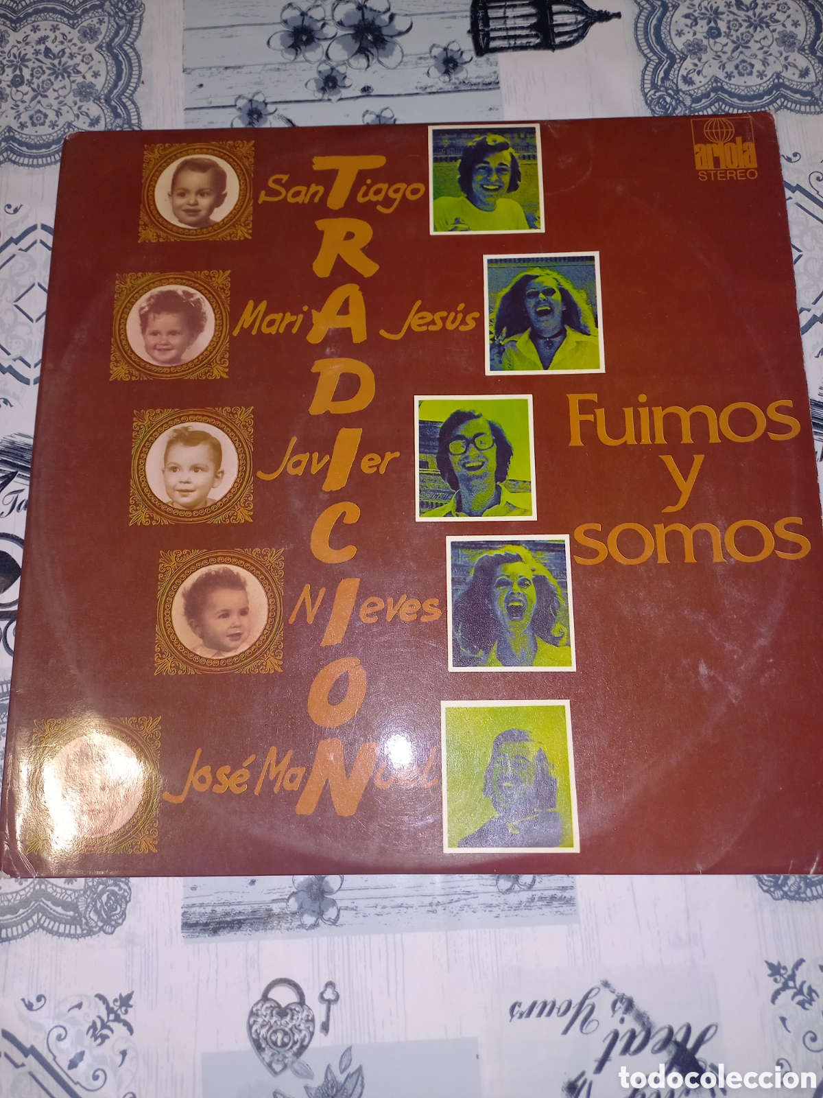 Discos de vinilo: LP. fuimos y somos , tradicion - Foto 1
