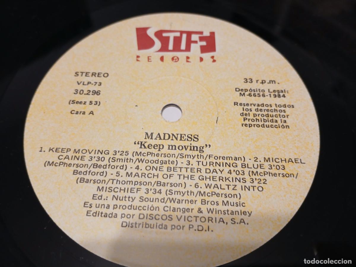 Discos de vinilo: Madness &ndash; Keep Moving- (1984) LP disco vinilo - Foto 2