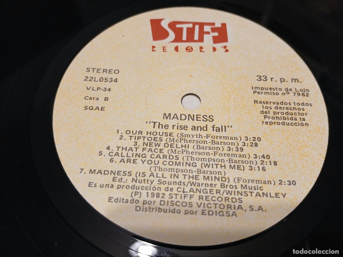 Discos de vinilo: Madness &lrm;&ndash; The Rise & Fall- (1983) LP disco vinilo - Foto 2