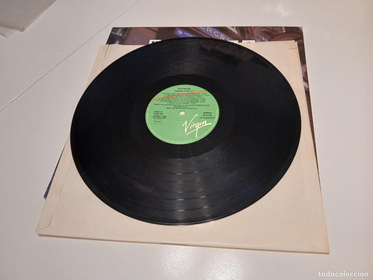 Discos de vinilo: Madness &lrm;&ndash; Absolutely- (1986) LP disco vinilo - Foto 4