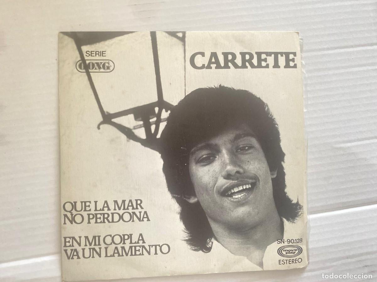 Discos de vinilo: SINGLE CARRETE - QUE LA MAR NO PERDONA - Foto 1